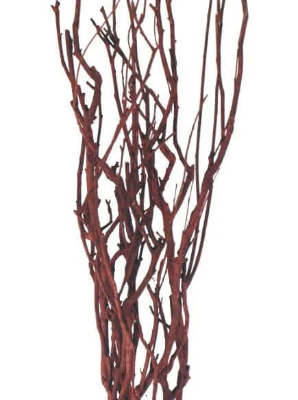 40" Burgundy Tea Tree/3PC/Twigs/Branches/Centerpiece decor/Winter wonderland/Decoration Branches/Gold Branches/Silver Branches