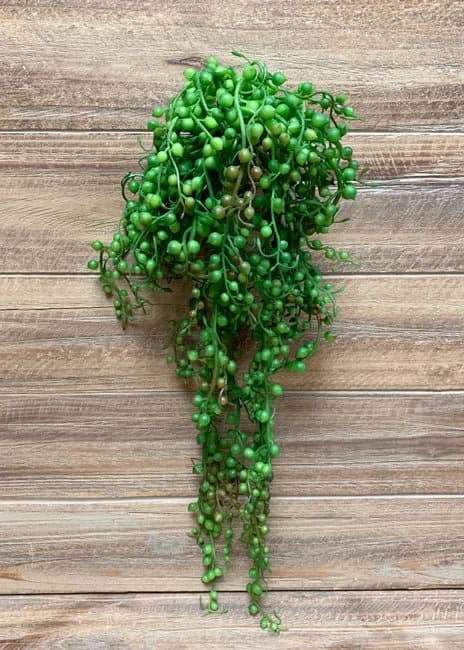 18" String of Pearls Hanging Succulent/Sprays/Fall Sprays/Red Berry/Faux Spray/Autumn Decor/Holiday Decor/Fall Decor/Table Decor