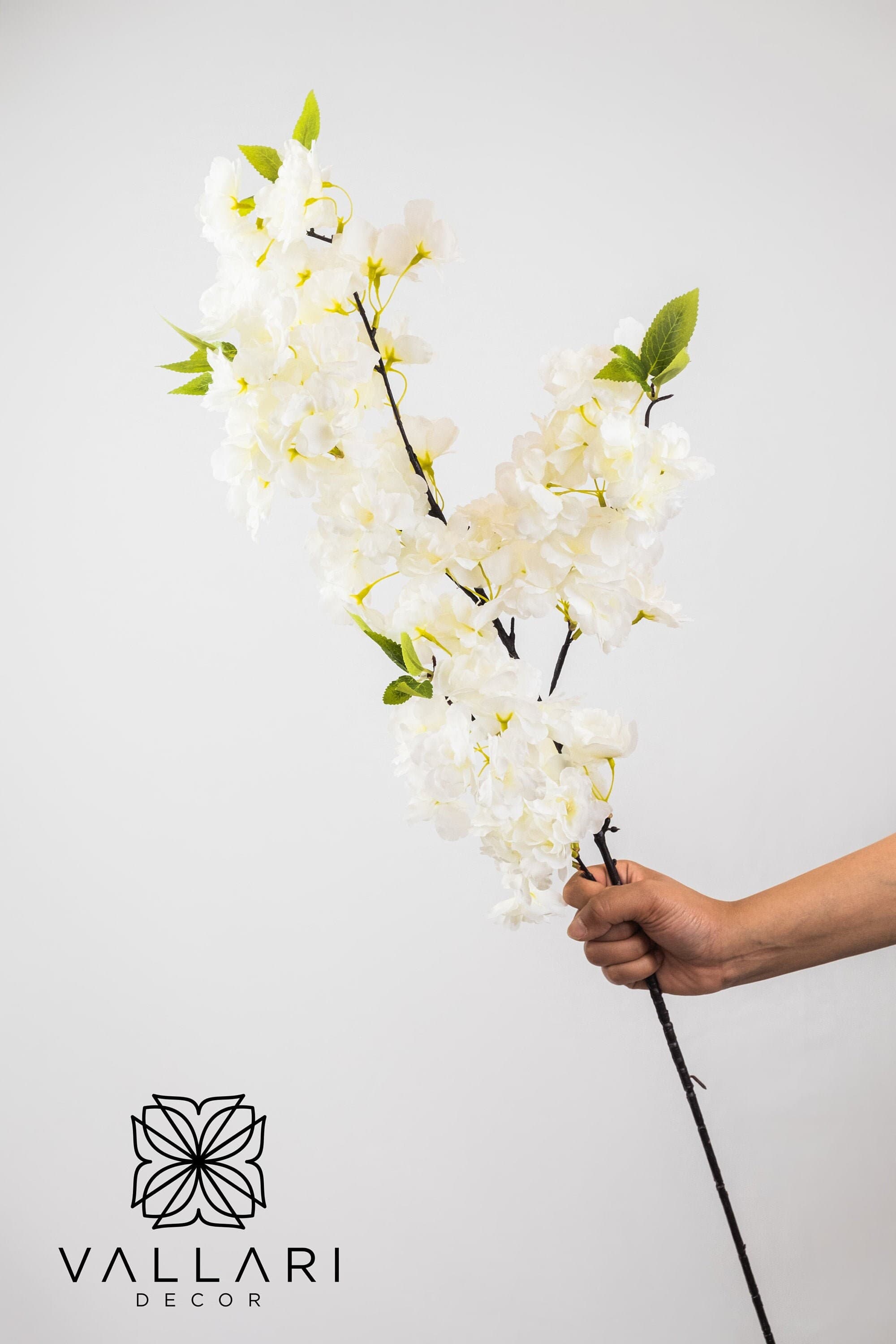 41" WHITE CHERRY BLOSSOM Branch/Floral Wedding/Greenery/Wedding Centerpieces/Home Decor/Faux Vines/Silk Vines/Garlands
