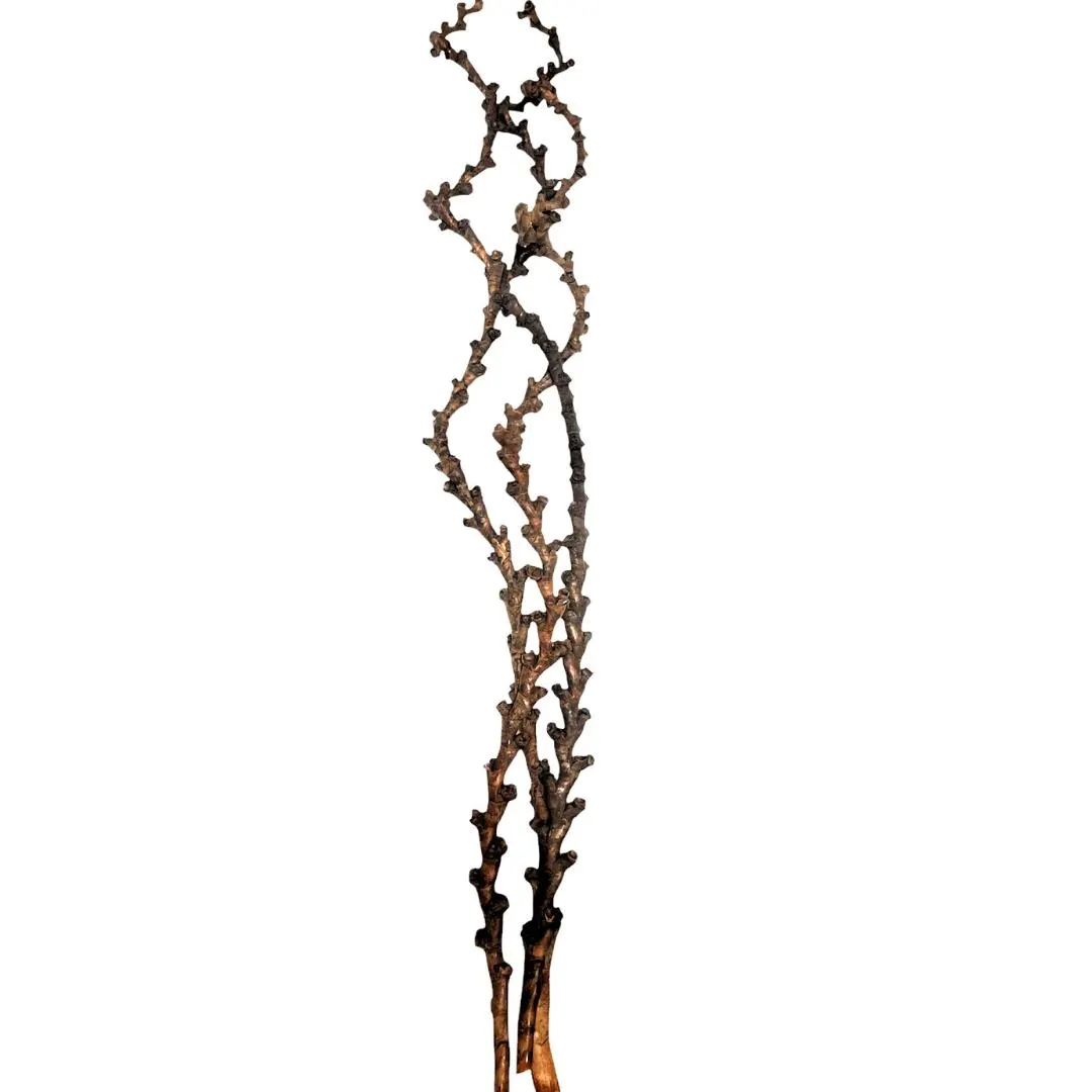 42" Natural Buriti Curly Sticks/Branches/Centerpiece decor/ Winter wonderland/Decoration Branches/Gold Branches/Black Branches