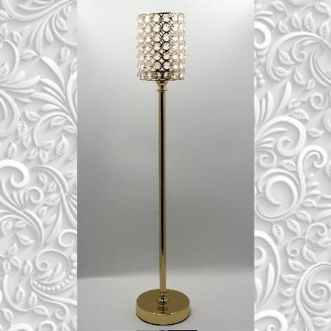 28" Metal Stand/Floral Stand /Pillar/Candelabra Stand/Gold Metal Vase/Flower Stand/Feather Stand/ Kissing Ball