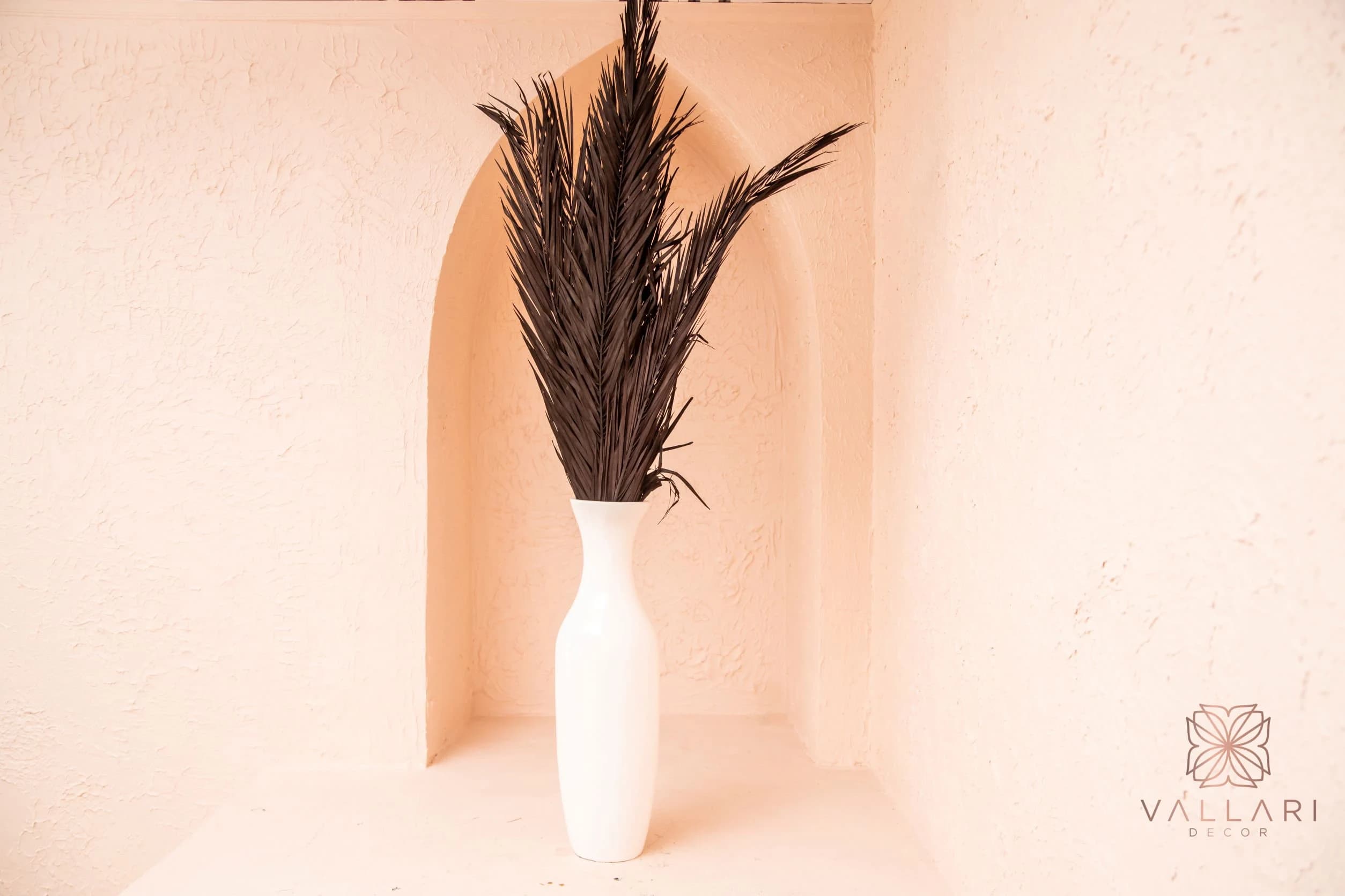 5PC 3.5-4 FT Tall Black Palm Leaf/Branches/Centerpiece decor/GreeneryPalm Leaves Palm Bundles/Tropical Decor/Summer Wedding/Dried Sago Palm