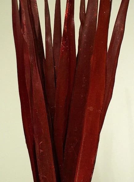 32"-40" Red SPARKLE Cacho Palms/Branches/Centerpiece decor/ Winter wonderland/Decoration Branches/Gold Branches/Home Decor