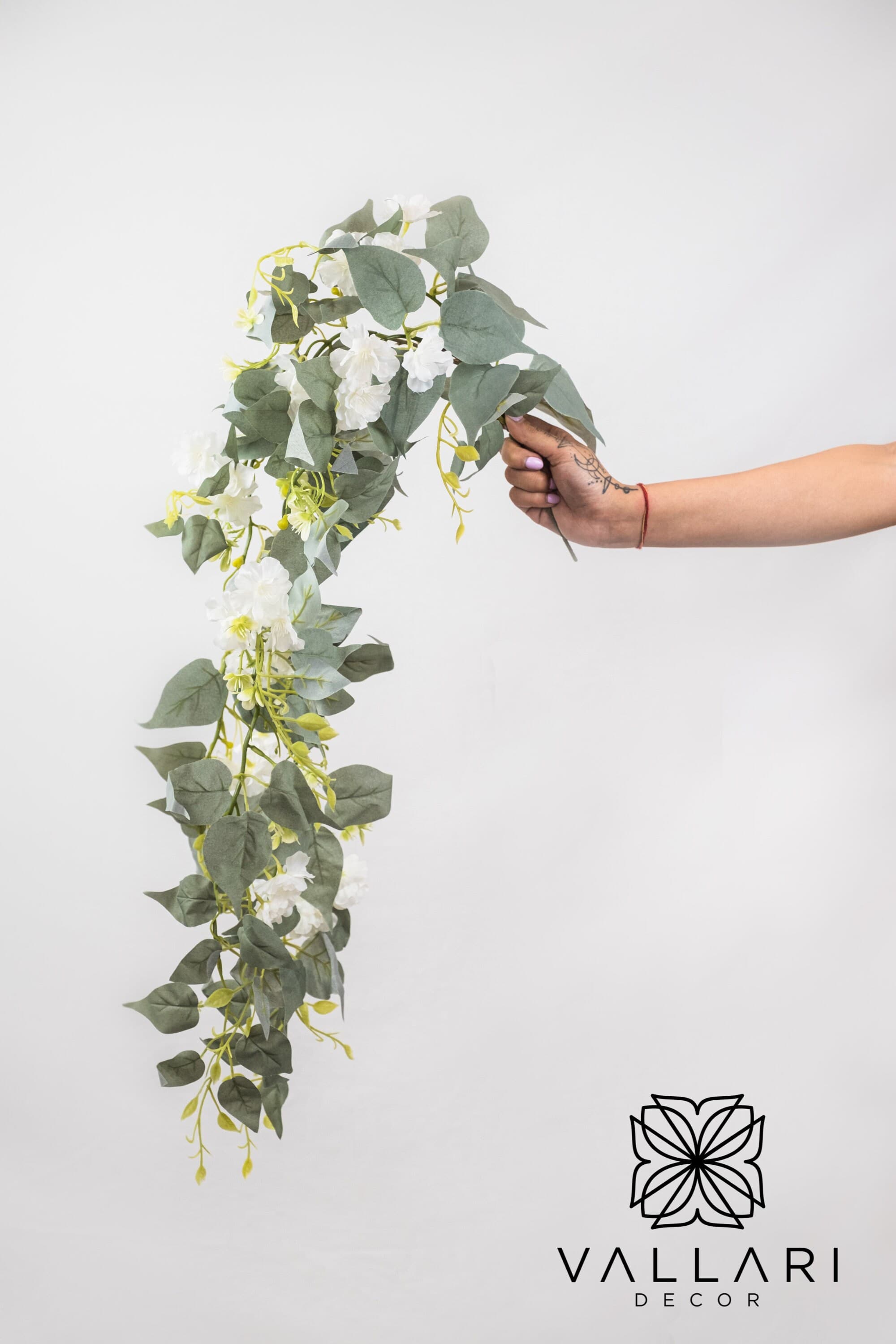 WHITE HANGING BLOSSOM Floral Garlands/Peach BlossomVines For Wedding/Greenery/Wedding Centerpieces/Home Decor/Faux Vines/Silk Vines/Garlands