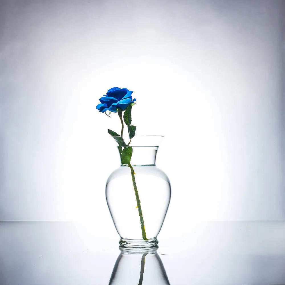 Single Rose Stem/Red Rose/Blue Rose/Purple Rose /Blush Rose/Wedding Centerpieces/Home Decor/Faux Flowers/Silk Flowers/Flower Bouquet