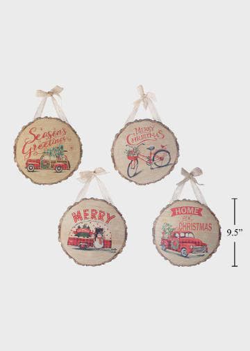 9.5" Chrismas Wood Grain Ornament/Christmas Tree Ornaments/Tree Topper/Ornaments/Tree Decorations/Xmas Decor/Xmas Tree Decor/Holiday Season