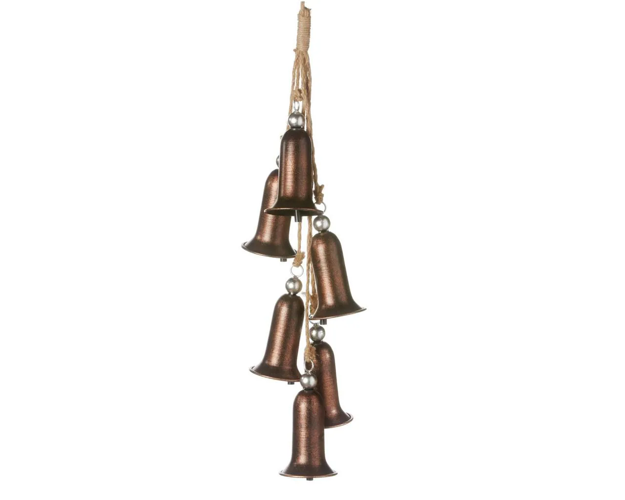 30" Metal Copper Hanging Bells/Christmas Tree Ornament/Tree Topper/Ornaments/Tree Decoration/Xmas Decor/Xmas Tree Decor/Holiday Season