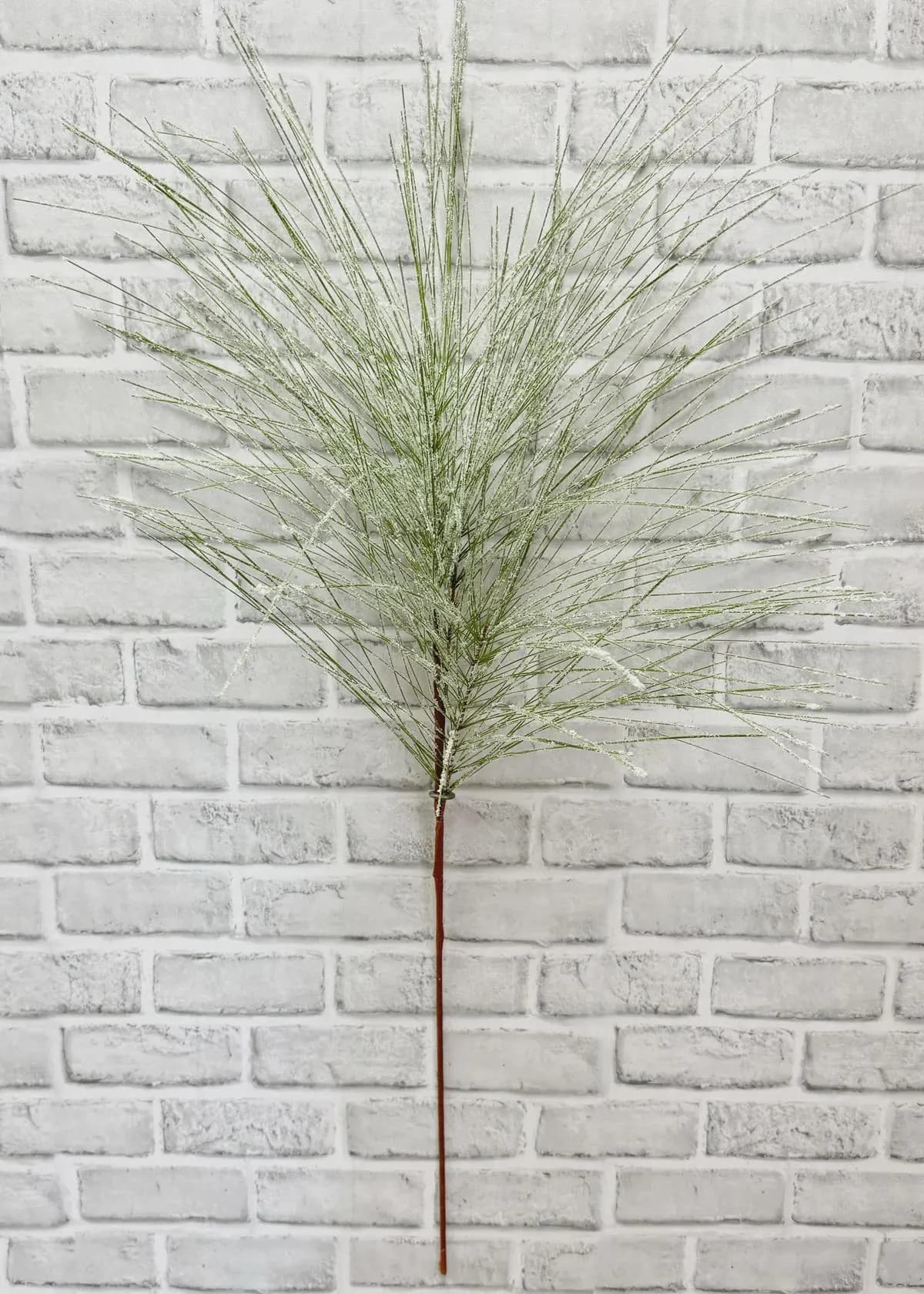 39" Snowy Long Needle Pine Spray/Faux Spray/Autumn Decor/Holiday Decor/Fall Decor/Thanksgiving Decor/Wedding Decor