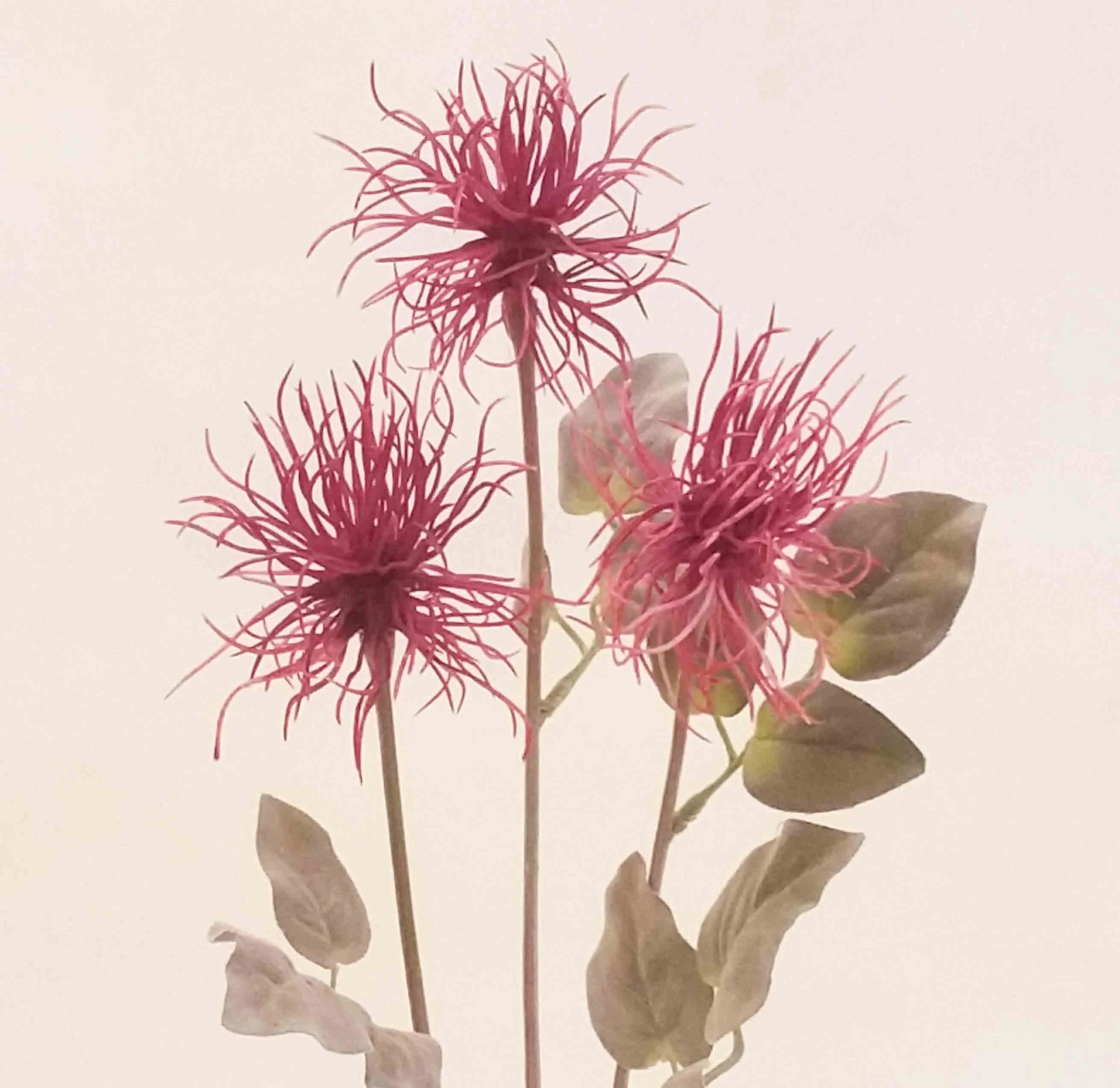 30" Mauve Xanthium Spray/Floral Wedding/Greenery/Wedding Centerpieces/Home Decor/Faux Vines/Silk Vines/Garlands
