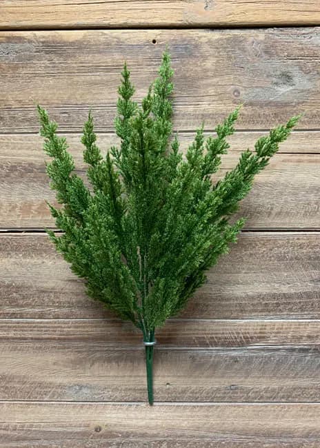 14.5" Monterey Cypress Bush/Sprays/Fall Sprays/Red Berry/Faux Spray/Autumn Decor/Holiday Decor/Fall Decor/Table Decor