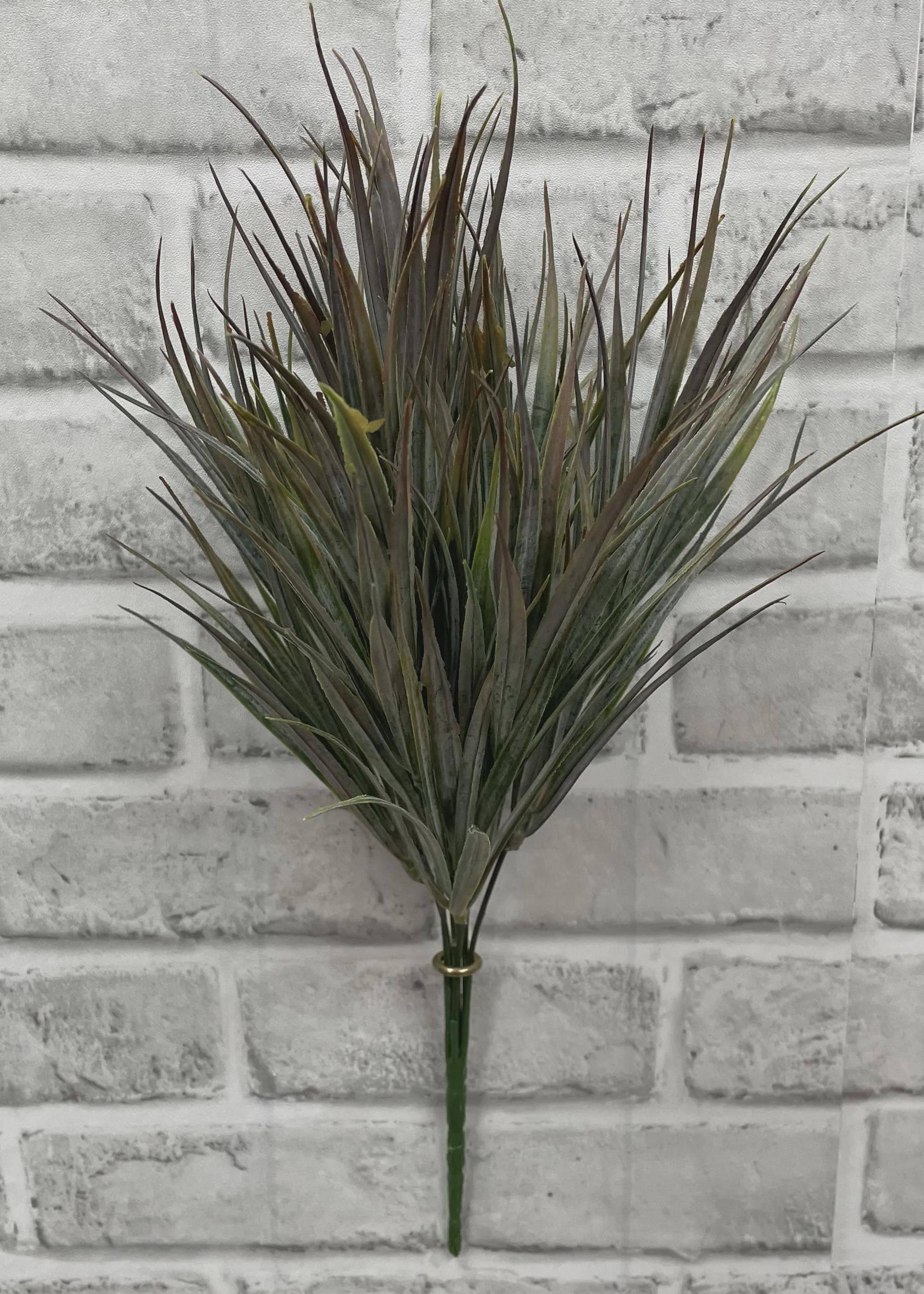 15" Burgundy Green Cattail Grass Bush/Centerpiece decor/Decoration Branches/DIY/Natural Branches/Silver Branches/Centrepiece