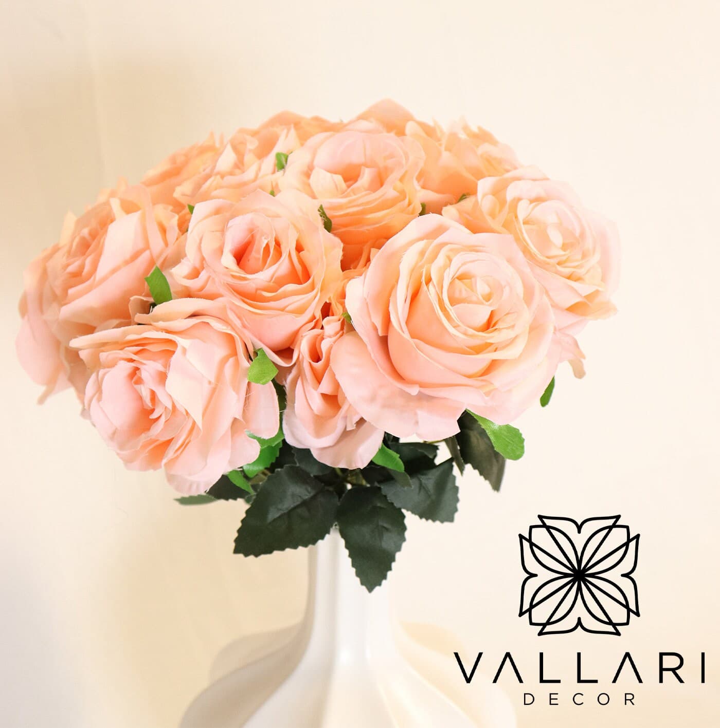 Pure Peach Rose Bush/Violet Rose Bush/Faux Flowers/Mutiple sizes/Aisle decor/ Centerpiece/Home Decor/Yellow Flowers/Roses