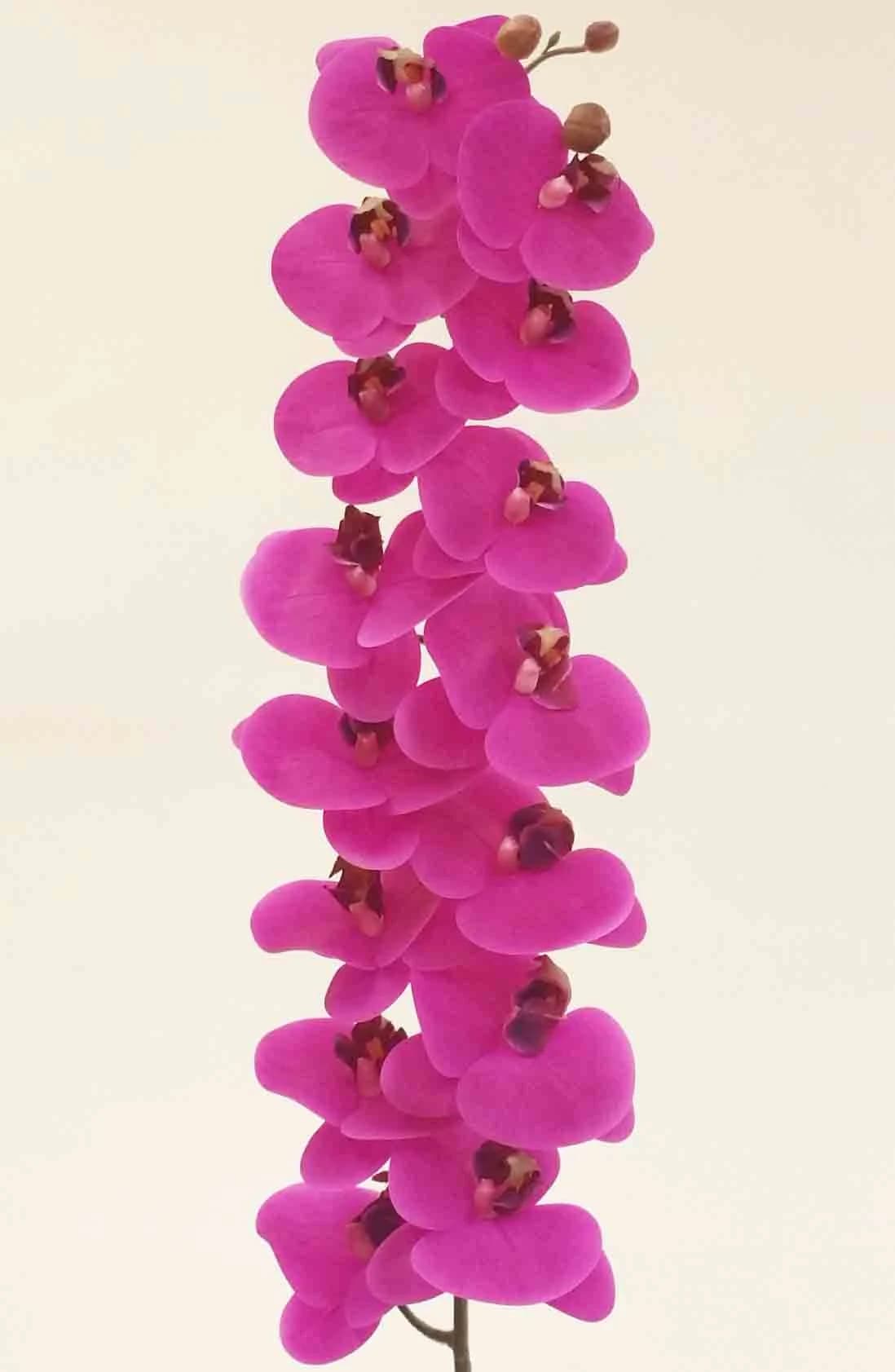 48" Fuchsia Phalaenopsis Orchid/Floral Wedding/Greenery/Wedding Centerpieces/Home Decor/Faux Vines/Silk Vines/Garlands