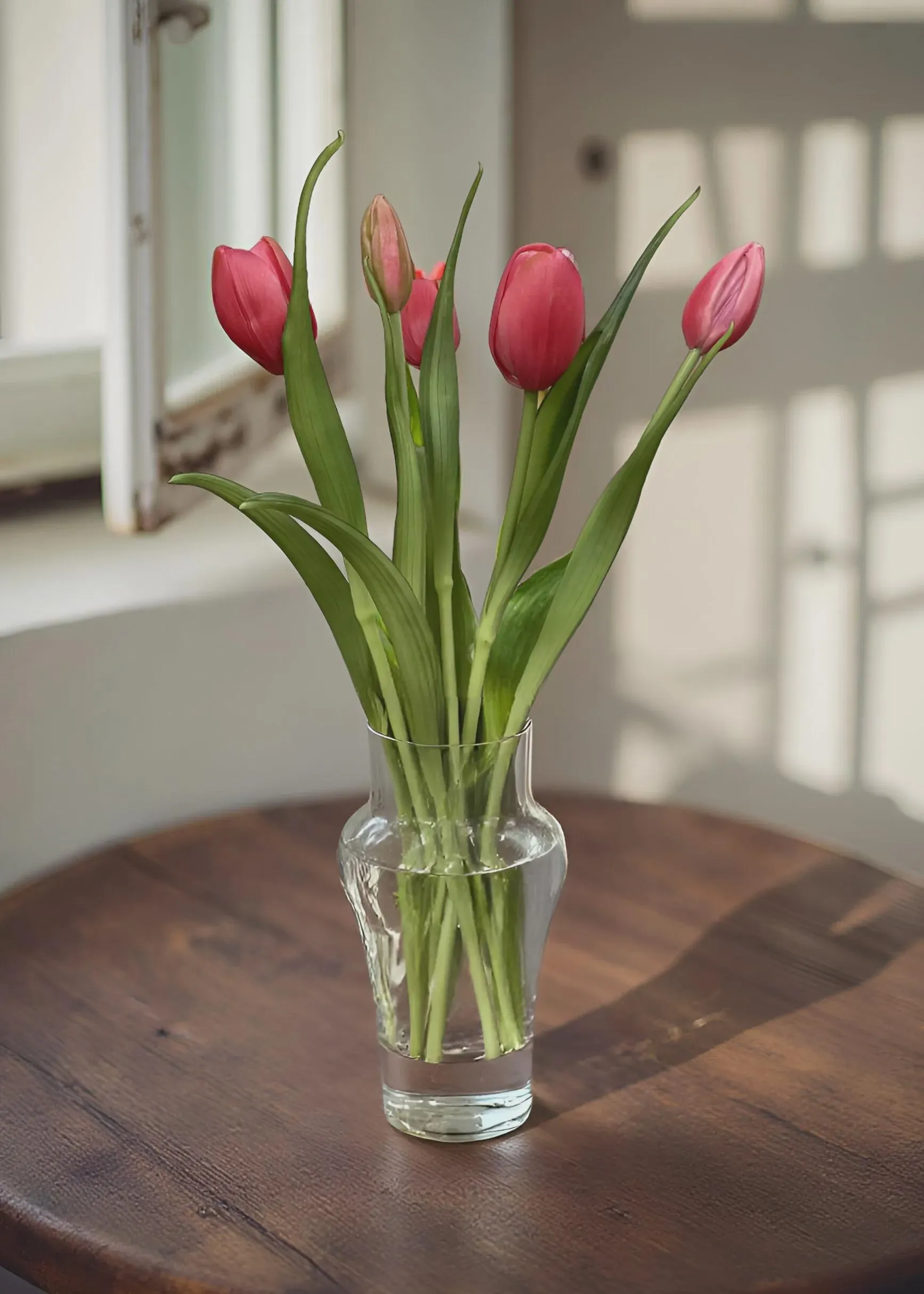 16" Fresh Touch Dynasty Rose Tulip/Faux Spray/Autumn Decor/Holiday Decor/Fall Decor/Thanksgiving Decor/Wedding Decor
