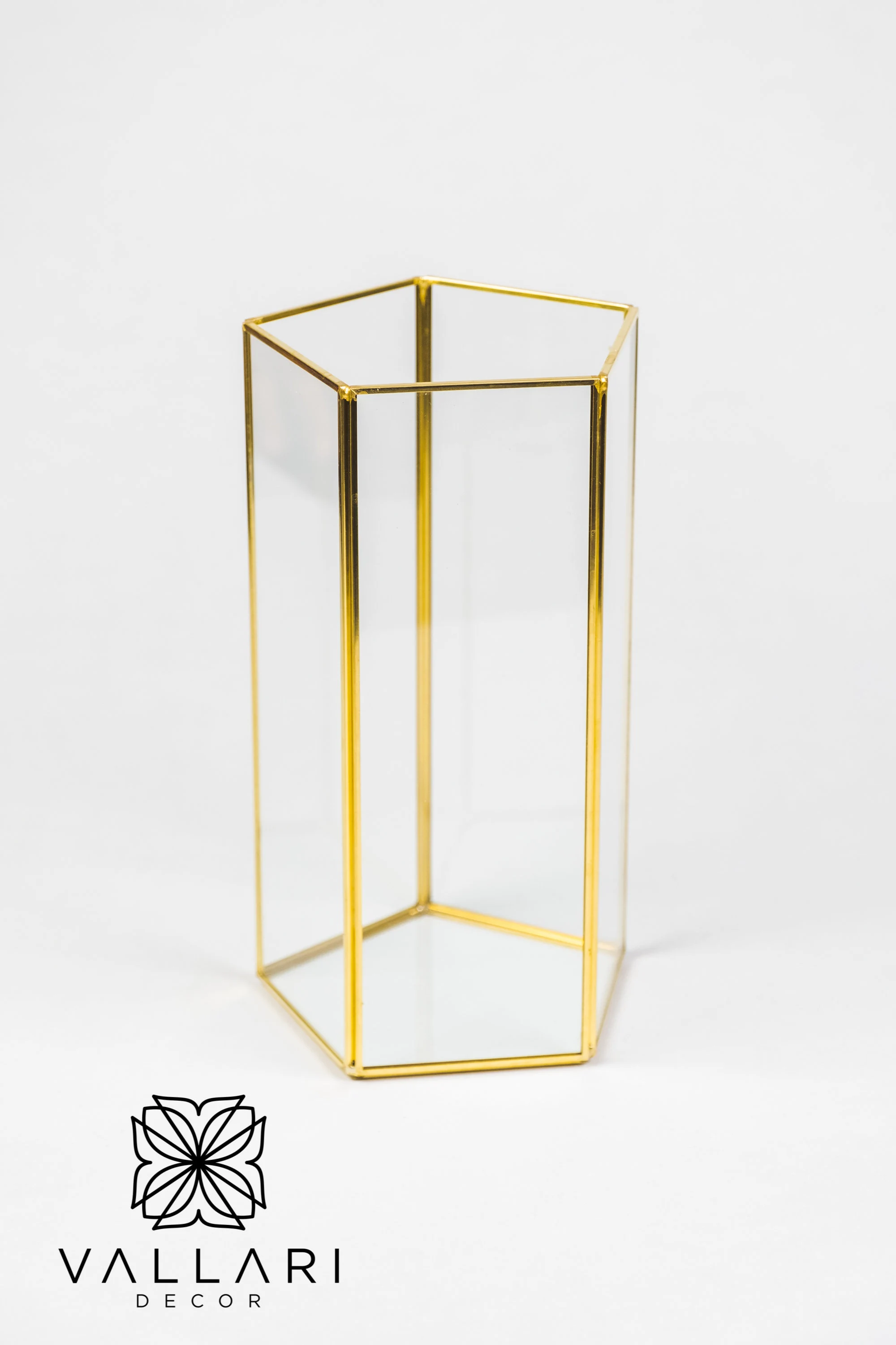 Set of 2 or 3 Tall Pentagon Lantern Geometric Terrarium/Wedding Table Decor/ Succulent Planter/Air Plants Glass Vase/Terrarium Kit/Terrarium