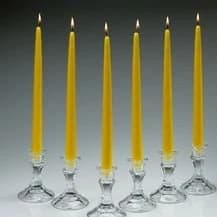 1-3-12pc Yellow Taper Candles/ 10"/ Centerpieces/ Vases/ Table Decorations/ Long Candles/Tall Candles/Blush Pink/Light Pink