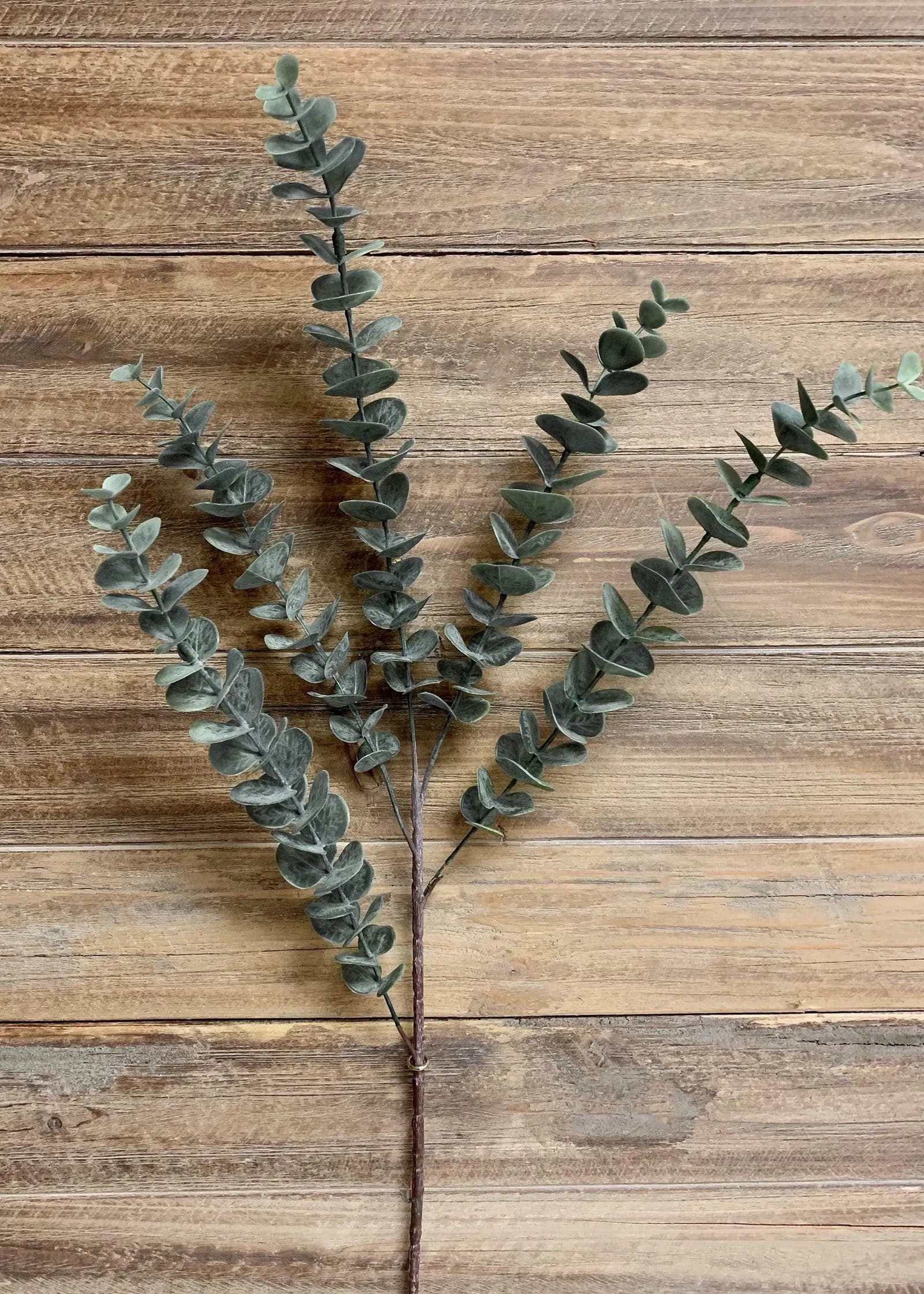 28" Blye Eucalyptus Spray/Winter Decor/Holiday Season/X-mas/Garland/Wedding Centerpiece/Home Decor/Faux Vines/Silk Vines/Garland