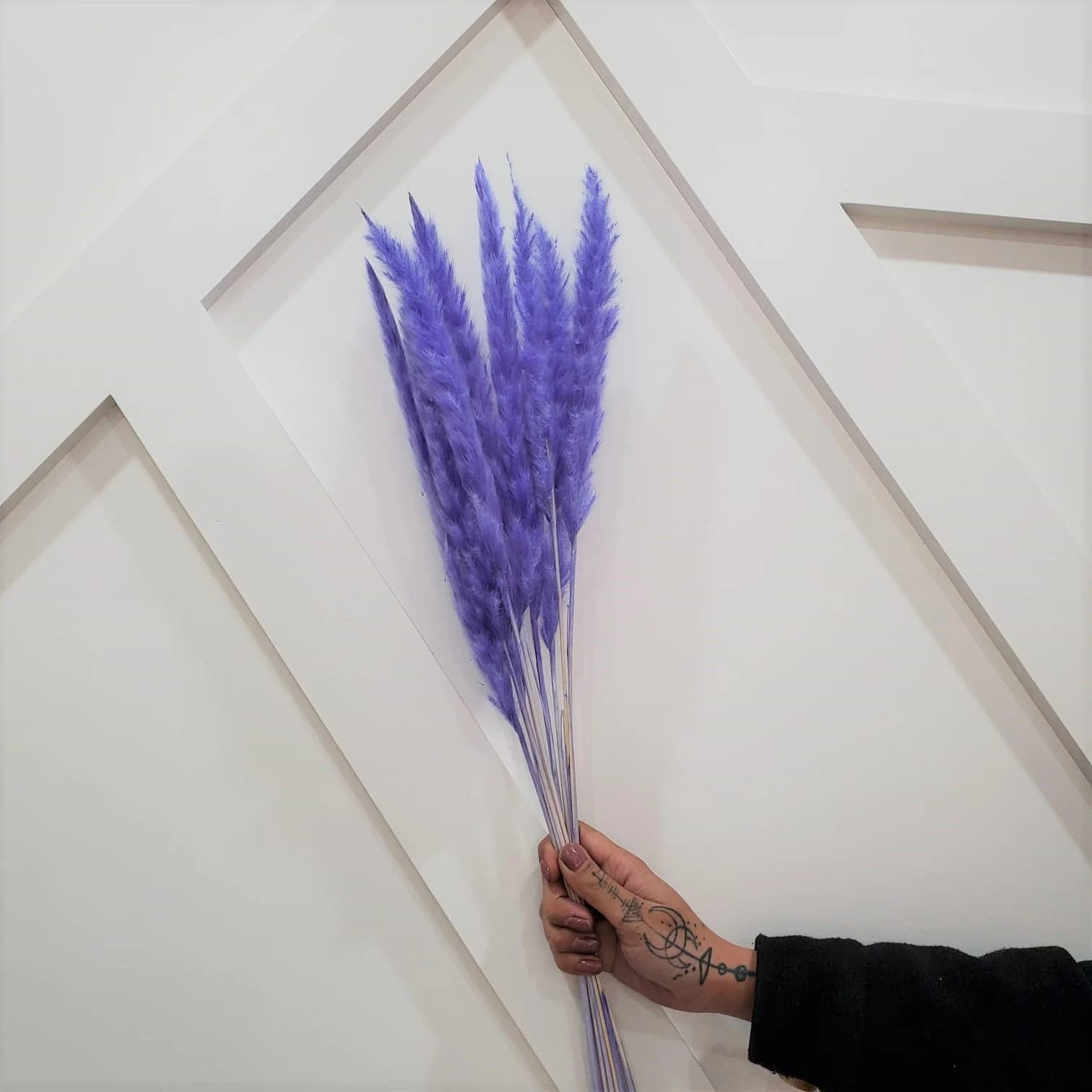 10pc MINI 30" LILAC Pampas /Purple pampas Grass/Assorted Sizes/Home Decor/Wedding Decor/Dusty Blue Wedding/Mini Pampas/Wedding Decor