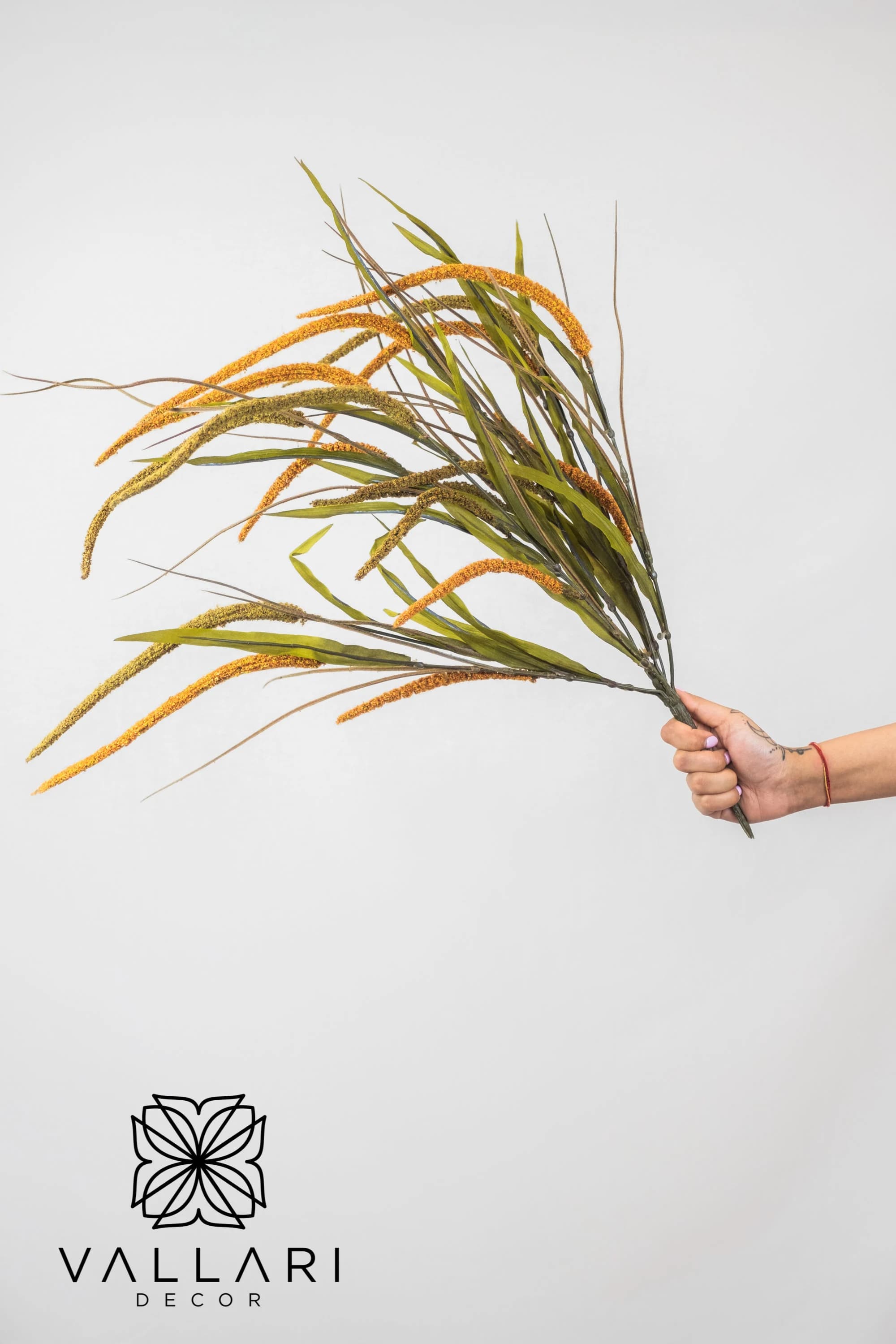 ORANGE AMARANTHUS BUSH/ Spray/Floral Sprays/ Wedding Roses/ White/Greenery Bushel/ Outdoor Wedding Greenery/Centerpiece Decor/Faux Flowers/