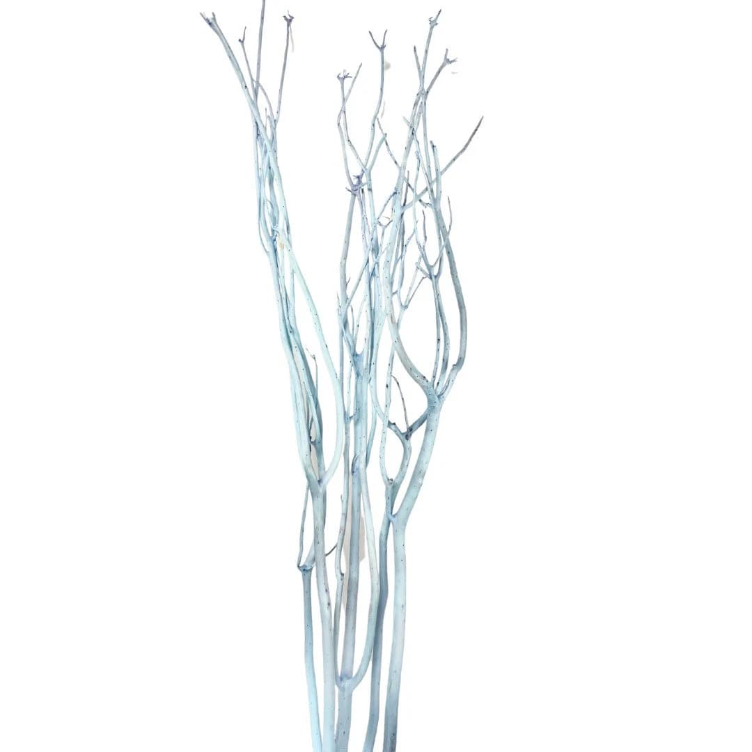 4FT Blue Mitsumata Sticks/3PC/Twigs/Branches/Centerpiece decor/Winter wonderland/Decoration Branches/Gold Branches/Silver Branches