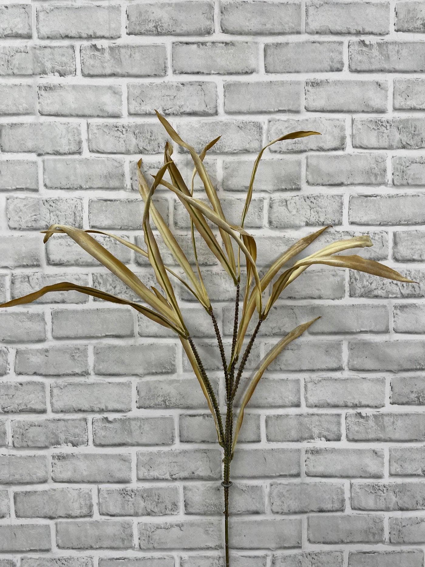 29" Cream Dried Look Narcissus Spray- Artificial Fall Floral Stem,Faux Daffodil Bunch for Autumn Vase Filler,Rustic Boho Wedding Centerpiece