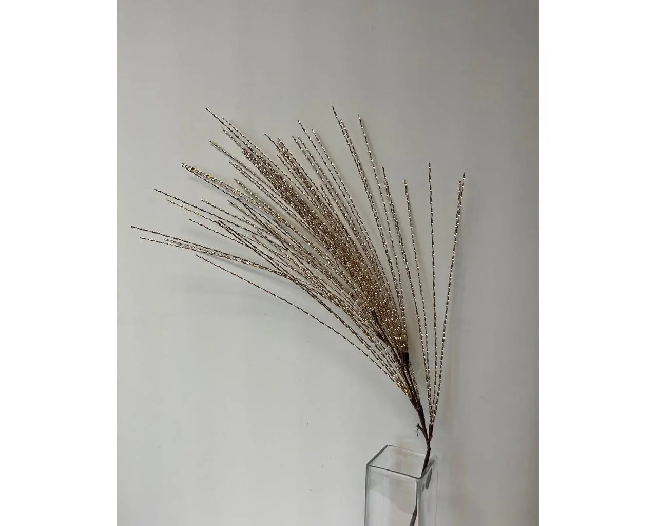 36" Metallic Tinsel Spray/Sprays/Faux Spray/Wedding Decor/Holiday Decor/Table Decor/Glitter Spray/Natural Spray/DIY crafts