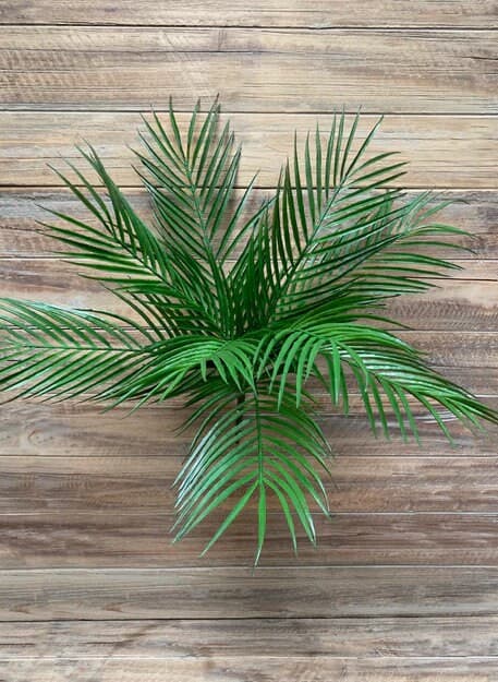 20" Palm Bush/Sprays/Greenery/Succulents/Terrarium Decor/Wedding Centerpieces/Home Decor/Faux Flowers