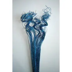 25" Sparkly Arctic Blue Curly Twigs/Branches/Centerpiece decor/Decoration Branches/Red Branches/Sparkle Branches/Silver Branches