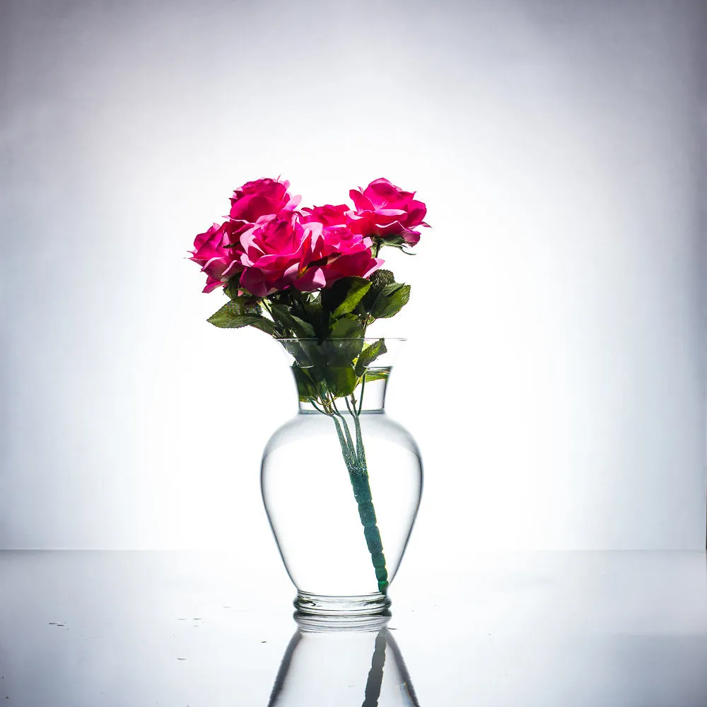 Rose Bushel/Pink/Orange/Cream/Wedding Centerpieces/Home Decor/Faux Flowers/Silk Flowers/Flower Bouquet