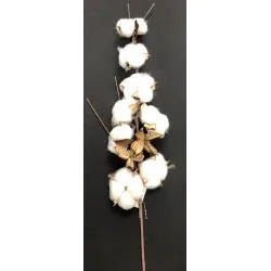 24" Cotton Stem/Branches/Centerpiece decor/ Winter wonderland/Decoration Branches/Gold Branches/Glitter Branches/Silver Branch