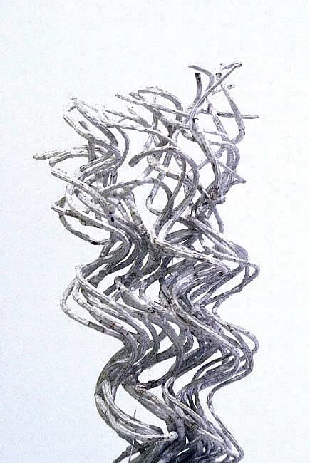 20" White Wash Curly Vine/Curly Twigs/Branches/Centerpiece decor/Decoration Branches/Gold Branches/Glitter Branches/Silver Branches