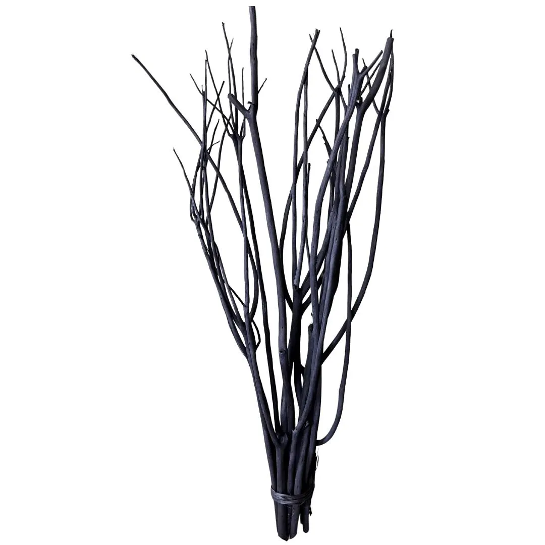 24" Short Mitsumata Sticks/3PC/Twigs/Branches/Centerpiece decor/Winter wonderland/Decoration Branches/Gold Branches/Silver Branches