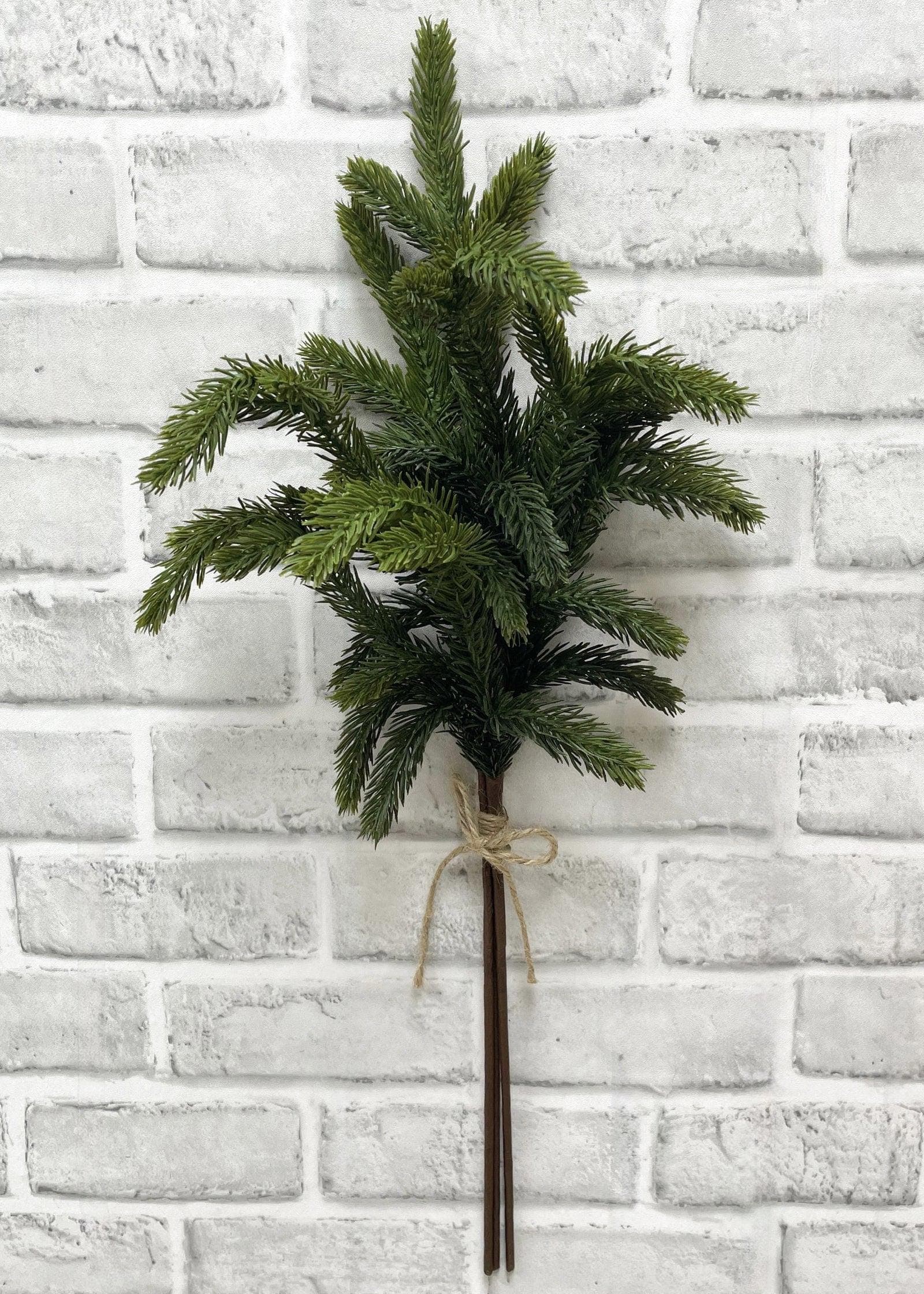 22" Fresh Touch Green Spruce Bundle/Holiday Season/White Winte/Spray/Fall/Red Berry/Faux/Autumn Decor/Holiday Decor/Fall Decor/Table Decor