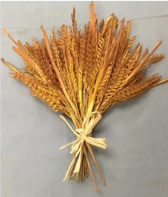 Yellow Wheat Bundle Spray/Sprays/ Fall Sprays/ Orange/Yellow/Wedding Centerpiece Decor/Faux Flowers/Silk Flowers/Flower Bouquet