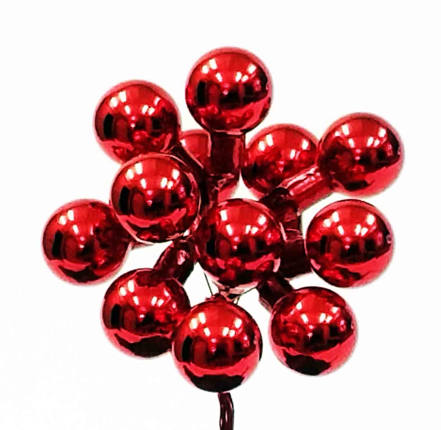 25mm Glass Balls/Holiday Decor/Christmas Decorations/Holiday Decor Picks/Table Decor/Shiny Pick/Holiday DIY