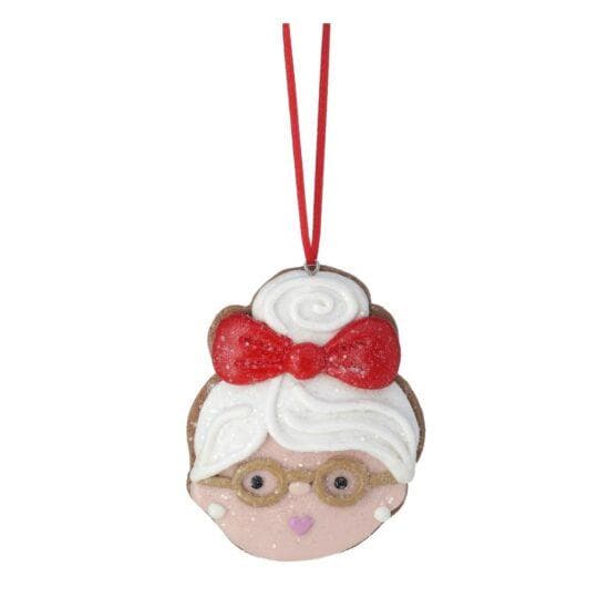 4" Mrs. Clause Ornament/Christmas Tree Ornament/Tree Topper/Ornaments/Tree Decoration/Xmas Decor/Xmas Tree Decor/Holiday Season