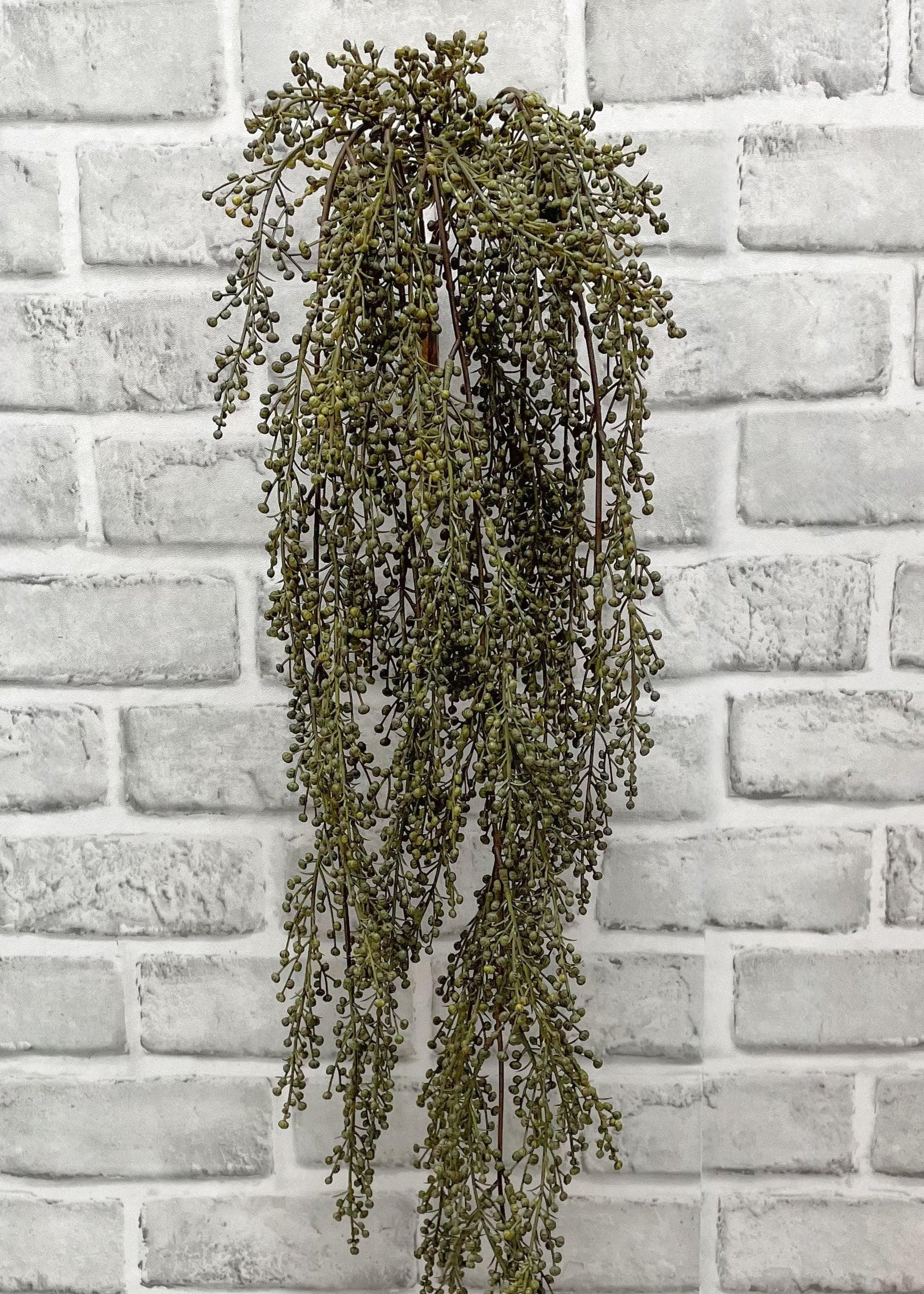 31" Green Pepper Berries Hanging Vine/Garland/Green Artificial Garland/Green Garland/Natural Garland/Wedding Decor/Event Decor/Hang Greenery