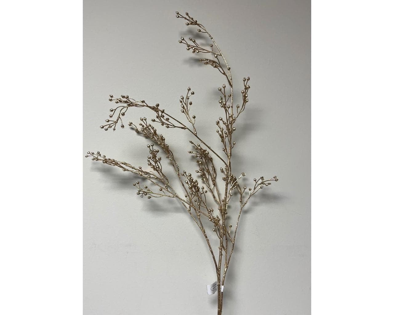 40" Gold Metallic Bud Spray/Sprays/Faux Spray/Wedding Decor/Holiday Decor/Table Decor/Glitter Spray/Natural Spray/DIY crafts