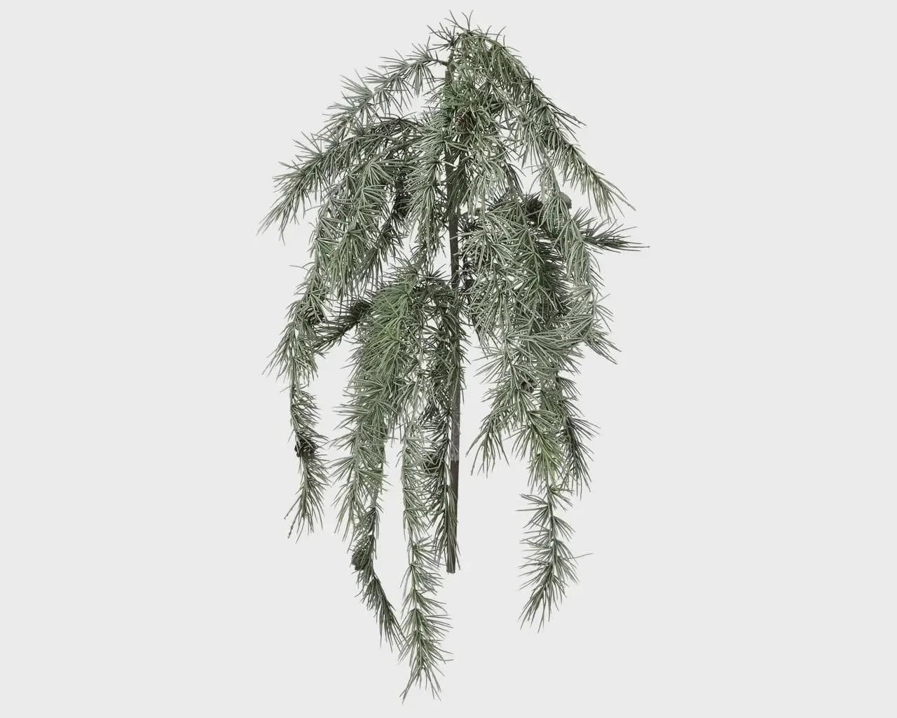 40" Blue/Green Real Touch Atlas Pine Hanging Spray/Sprays/Faux Spray/Wedding Decor/Holiday Decor/Table Decor/Christmas DIY Crafts/Xmas Decor