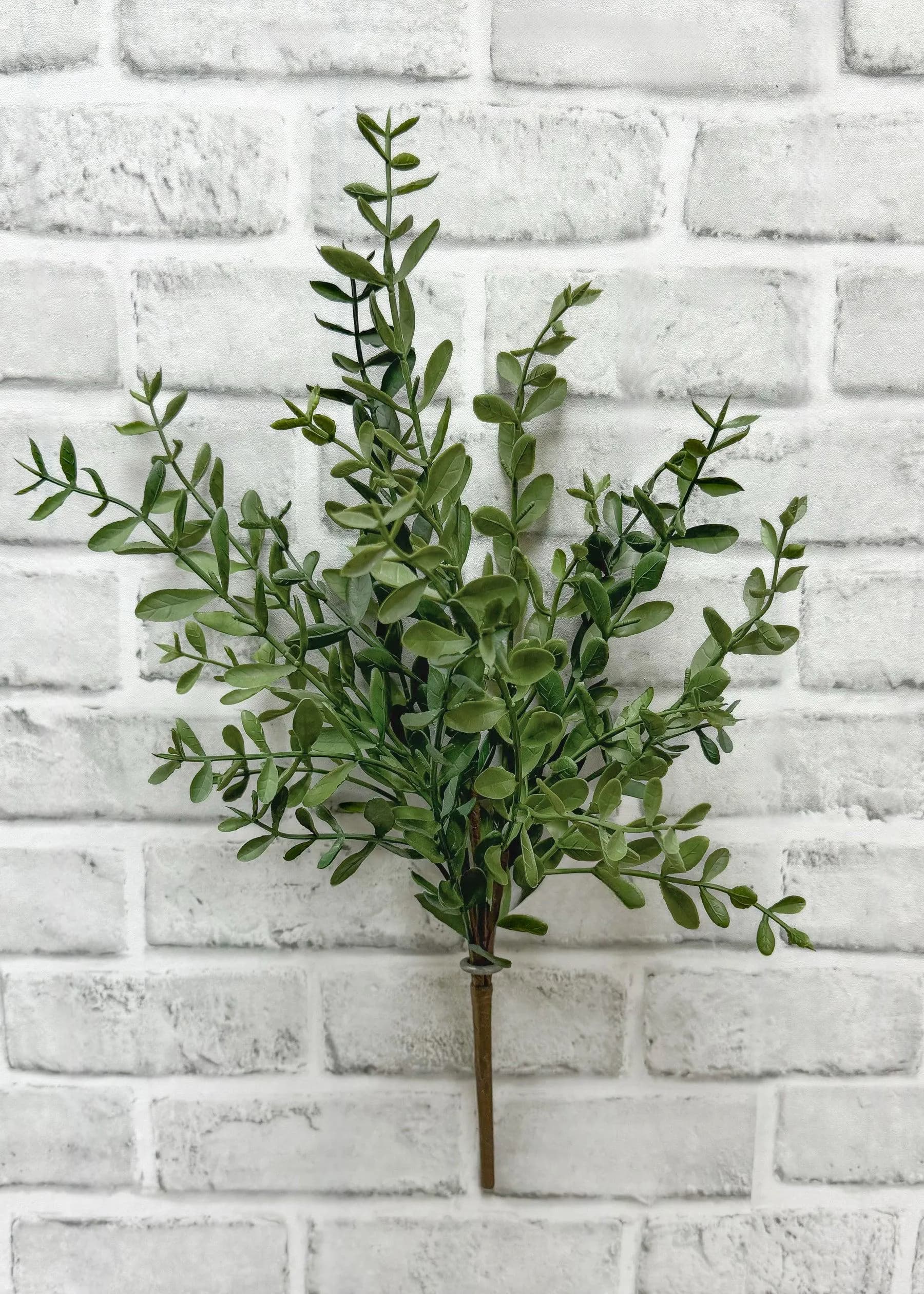 18.5" Tea Leaf Bush/Holiday Decor/Christmas Decorations/Poinsettia Picks/Poinsettia Flowers/Poinsettia Plant