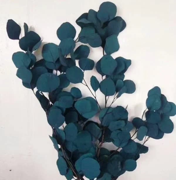 Red Round Eucalyptus/Sprays/Faux Spray/Holiday Decor/Fall Decor/Table Decor/Home Decor/Holiday Decor/Indoor Decor/Bleached Eucalyptus