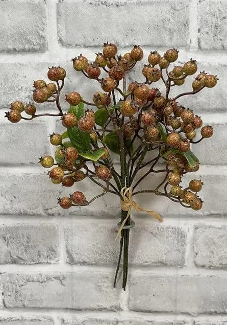 10"Fall Berry Bundle Picks/Faux Garlands/Vines/Greenery/Wedding Centerpieces/Home Decor/Faux Vines/Silk Vines/Garlands