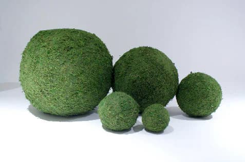 NEW GREEN MOSS Balls, 4"/6"/8"/ Decorative Balls, Greenery Decor Ideas, Green Bawl Filler, Moss Decoration, Green Table Decor