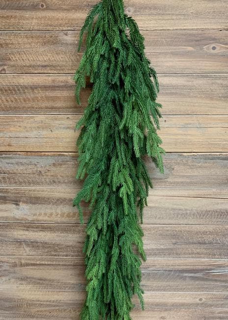 30"/60" Fresh Touch Norfolk Garland/ Faux Garlands/Vines/Greenery/Wedding Centerpieces/Home Decor/Faux Vines/Silk Vines/Garlands
