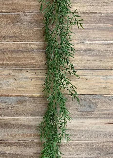 6FT Dill Leaf Garland/Leaves Garland/Green Artificial Garland/Green Garland/Natural Garland/Wedding Decor/Event Decor/Hanging Greenery