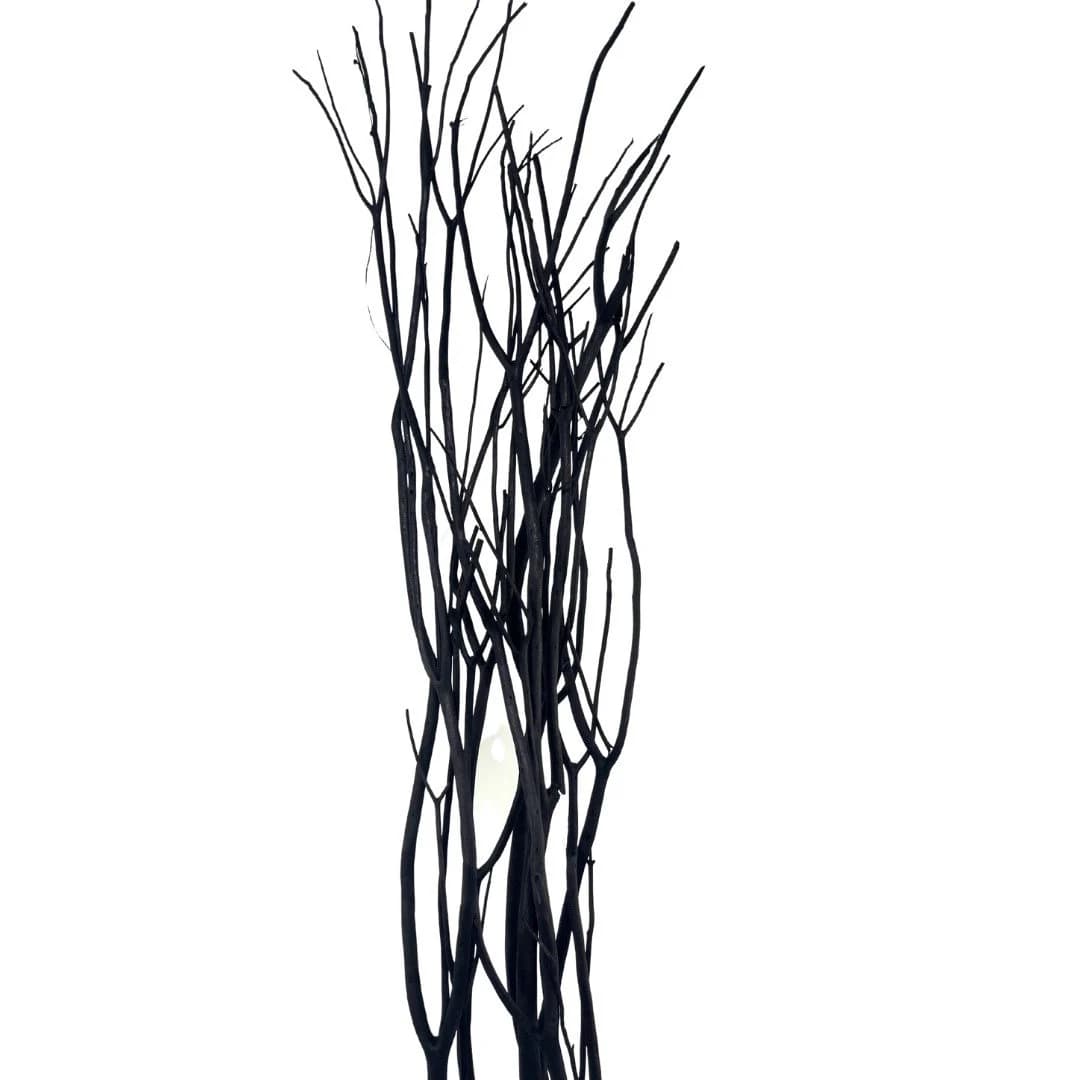 4FT Black Mitsumata Sticks/3PC/Twigs/Branches/Centerpiece decor/Winter wonderland/Decoration Branches/Gold Branches/Silver Branches