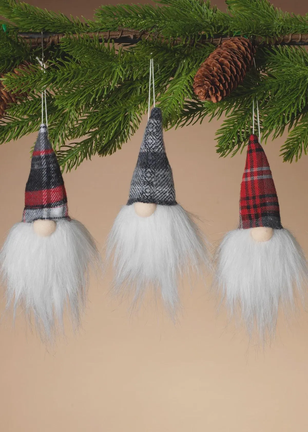 6" Plush Gnome Ornament/Christmas Tree Ornaments/Tree Topper/Ornaments/Tree Decorations/Xmas Decor/Xmas Tree Decor/Holiday Season