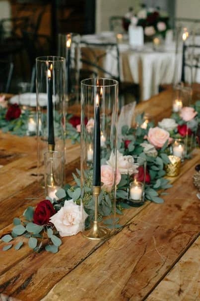 12"14"/16"/ Hurricane Vase (NO BOTTOM)/ Chimney Tube/Taper candle tube/Taper candle vase/ Candle Tube/Candle Vase/Elegant wedding