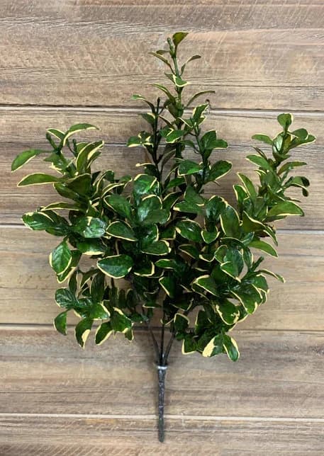 14" Golden Euonymus Bush/Sprays/Fall Sprays/Red Berry/Faux Spray/Autumn Decor/Holiday Decor/Fall Decor/Table Decor