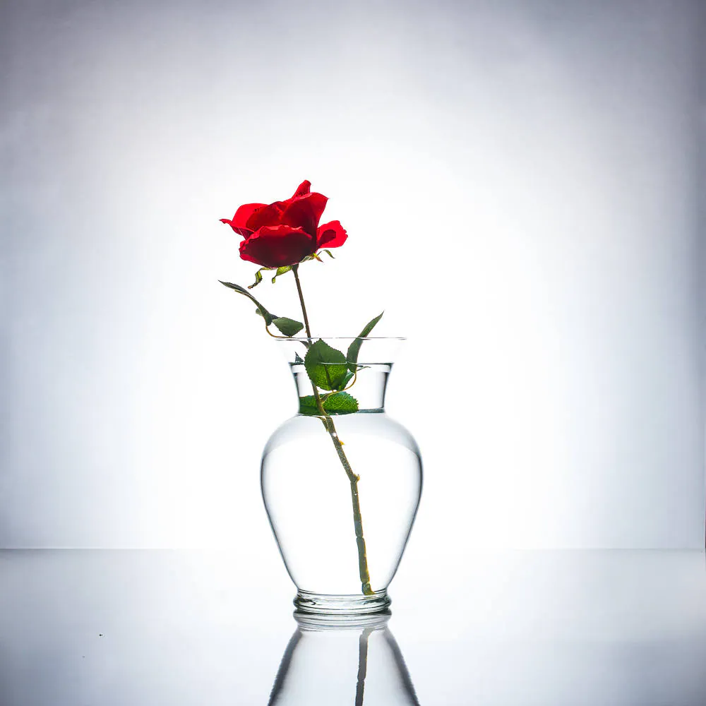 Single Rose Stem/Red Rose/Blue Rose/Purple Rose /Blush Rose/Wedding Centerpieces/Home Decor/Faux Flowers/Silk Flowers/Flower Bouquet